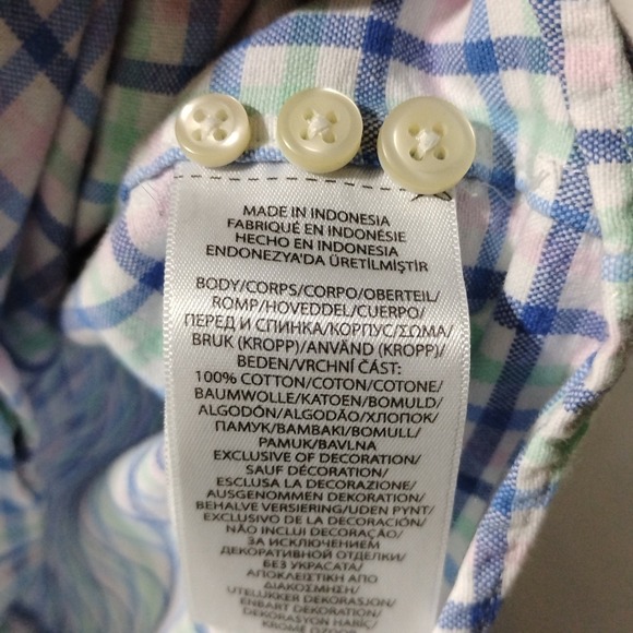 Polo Ralph Lauren Plaid Button Down Shirt Men's 2XB Classic Fit All Colorful - Picture 11 of 13